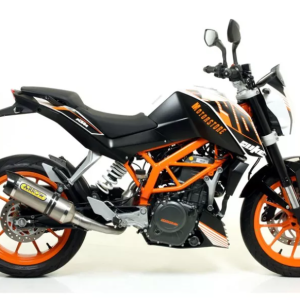 Escape Arrow Thunder Titanio Fondo Carbono Ktm Duke 390 250