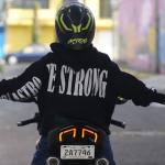 CASCO ASTRO PISTA NEGRO/VERDE