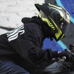 CASCO ASTRO PISTA NEGRO/VERDE