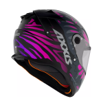 Casco Axxis Hawk Rebel Wings B8 Rosa Doble Certificación