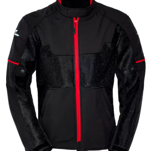 Chamarra Moto Mesh Protección Ht Luzern NGO ROJO