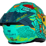 Casco Axxis Hawk ¡ay Güey! Balam + Pinlock Ece2206