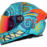 Casco Axxis Hawk ¡ay Güey! TLALOC + Pinlock Ece2206