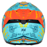 Casco Axxis Hawk ¡ay Güey! TLALOC + Pinlock Ece2206