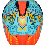 Casco Axxis Hawk ¡ay Güey! TLALOC + Pinlock Ece2206