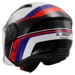 CASCO LS2 AIRFLOW II RUSH ROJ/BCO/AZUL