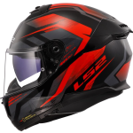 CASCO LS2 STREAM EVO FURY NGO ROJO II