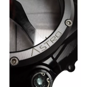 Tapa De Motor Tranparente Aluminio Cnc Kawasaki Ninja Z400