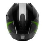 CASCO NOLAN N60-6 SPORT CONTRASTO NGO/VERDE FLUO