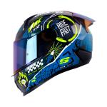 Casco Shaft Sh560 Amarillo Camaleon Motion Xl Cerrado