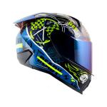 Casco Shaft Sh560 Amarillo Camaleon Motion Xl Cerrado