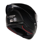CASCO LS2 FF806 FUSION II NEGRO MATTE CON LUZ LED Y INTERCOM