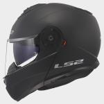 Casco Modular Ls2 FF908 Strobe 2 Solid negro mate