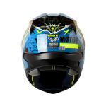Casco Shaft Sh560 Amarillo Camaleon Motion Xl Cerrado