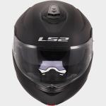 Casco Modular Ls2 FF908 Strobe 2 Solid negro mate