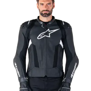 CHAMARRA DE PIEL MISSILE V3 AIRFLOW NGO/BCO