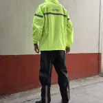 IMPERMEABLE ASTRO PREMIUM REFORZADO VERDE FLUO