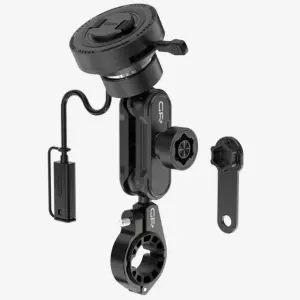 Soporte para moto universal GR EXPLORE con carga inalambrica y modulo anti vibracion