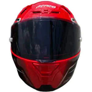 CASCO ASTRO PISTA BATMAX ROJO