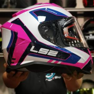 CASCO LS2 STORM TECHY ROSA - TECHY