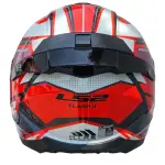 CASCO FLASH NGO/BCO/ROJO SIN INTER