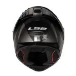 CASCO LS2 FF806 FUSION II SINGULAR GRIS CON INTERCOM Y LUZ LED