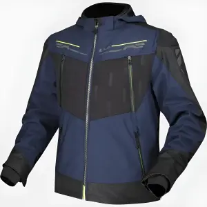 LS2 Chaqueta con capucha Zirconium Azul