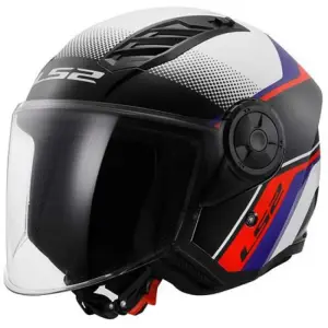 CASCO LS2 AIRFLOW II RUSH ROJ/BCO/AZUL