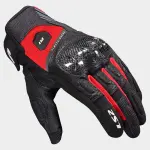 GUANTES LS2 ATOM NEGRO ROJO