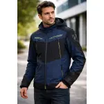 LS2 Chaqueta con capucha Zirconium Azul