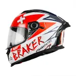 CASCO MT HELMETS FF128sv BRAKER SV URBANSPATTER BCO/RJO/NGO
