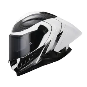 CASCO R7 STRYKER BLANCO/NEGRO