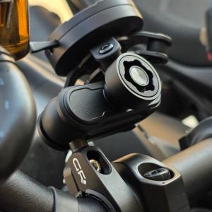 SOPORTE PARA CELULAR GR XPLORE TUBULAR CON MODULO ANTI-VIBRACIÓN