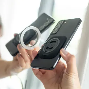 OUTLET ADESIVO MAGNETICO PARA SOPORTE/CELULAR