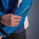 Chamarra Mogress Air Azul Blanco