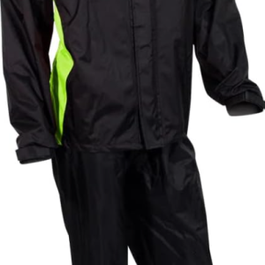 IMPERMEABLE R7 RACING PREMIUM NEGRO AMARILLO