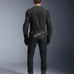 CHAMARRA ALPINESTARS T-SPS AIR V2 NGO/ROJ FLUO