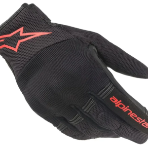 Guantes Moto Alpinestars Copper Negro/Rojo