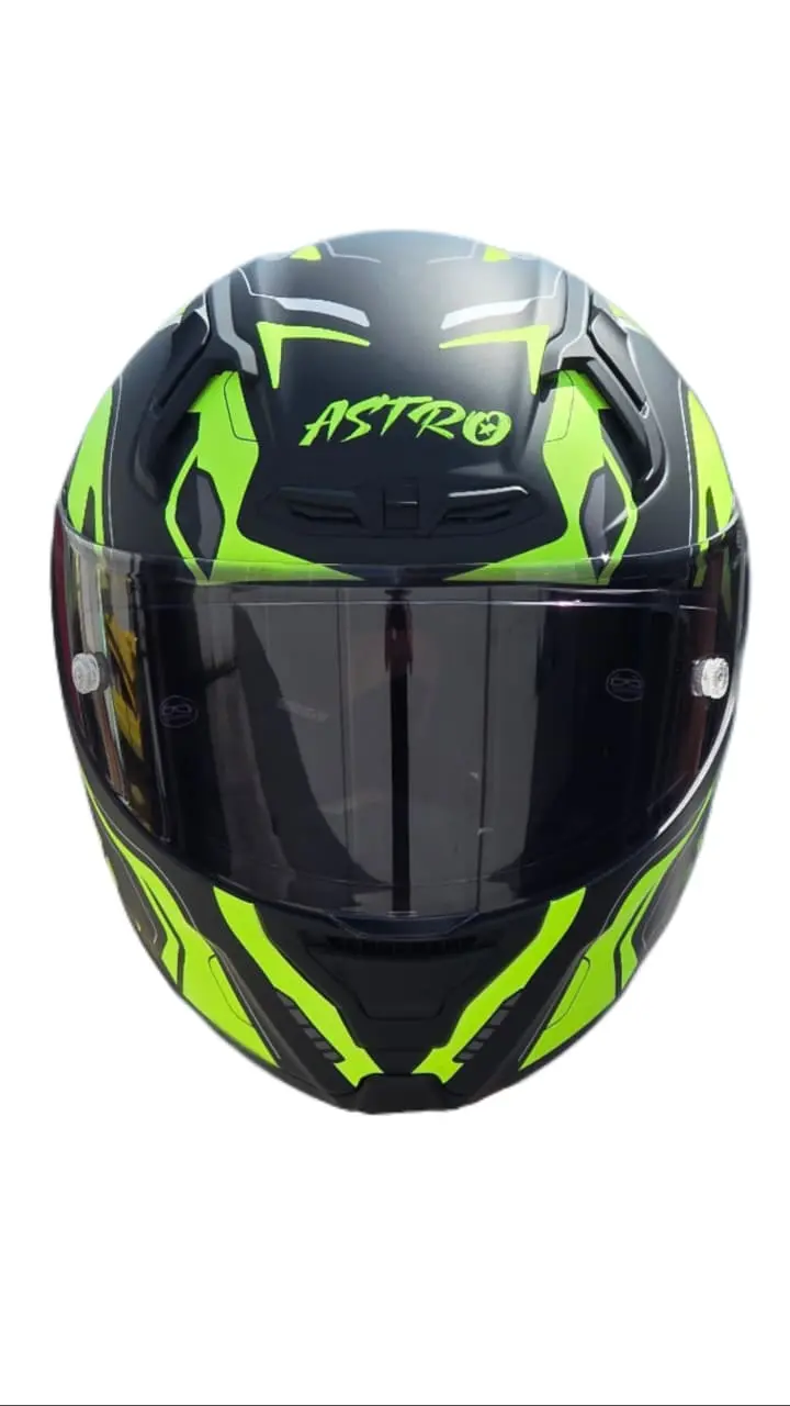 CASCO ASTRO PISTA KRISS FLUO