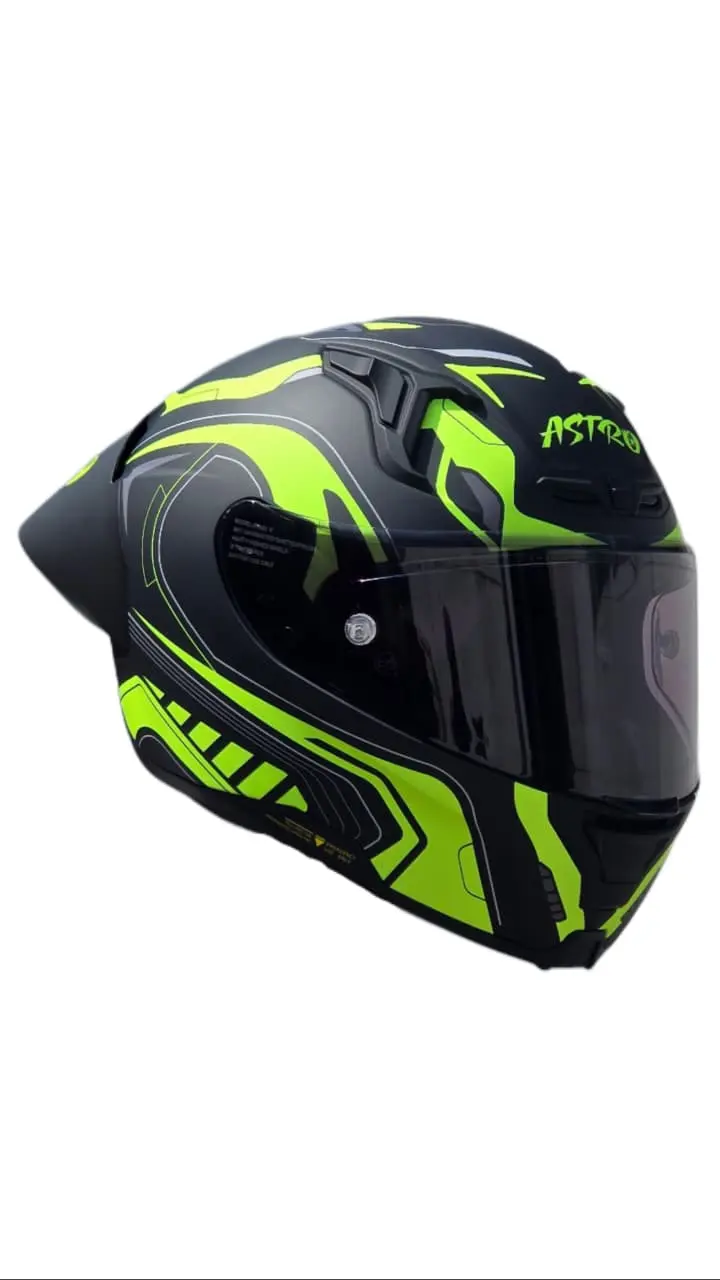 CASCO ASTRO PISTA KRISS FLUO