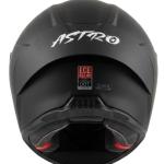 CASCO ASTRO PISTA NEGRO/NEGRO MATE