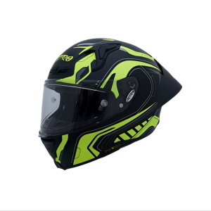 CASCO ASTRO PISTA NEGRO/VERDE
