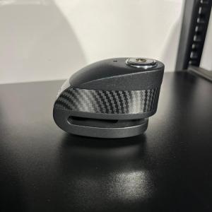 CANDADO DE DISCO ANTIROBO CON ALARMA ASTRO ASD6 NEGRO