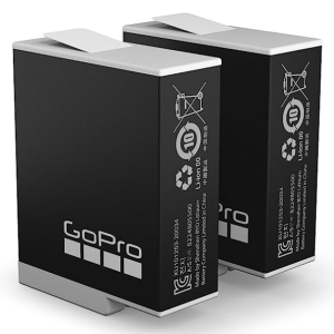 GoPro Paquete de 2 Baterías Enduro (HERO12/BlackHERO11 Black/HERO10 Black/HERO9 Black)