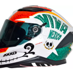 Casco Integral Axxis Panther Catrina A6 Blanco