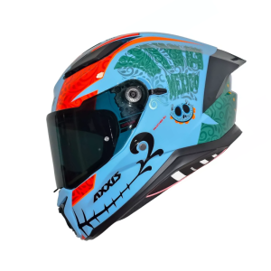 Casco Integral Axxis Panther Catrina A6 Blanco