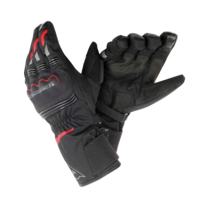 Guantes Dainese Tempest D-Dry Long NEGRO ROJO