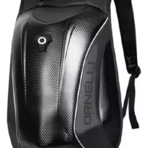 Mochila Para Motociclista Ornelli Tortu Negra