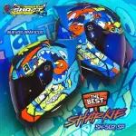 CASCO INTEGRAL SHAFT SH-502 Sharkie 2024 con Spoiler