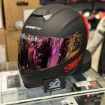 CASCO INTEGRAL SHAFT SH-502 Solid Red 2024 con Spoiler